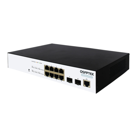QSFPTEK S5300-8T2S Quick Start Manual