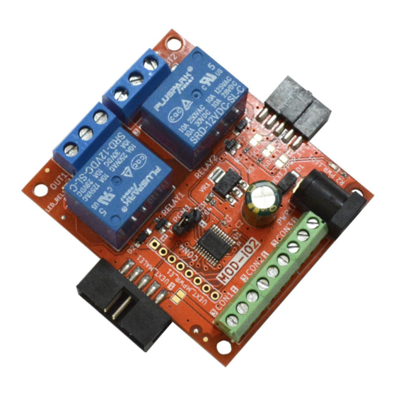 OLIMEX MOD-IO2 Manuals