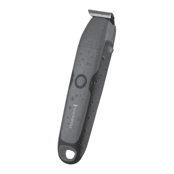 User Manuals: Remington WETech BHT6250 Hair Trimmer
