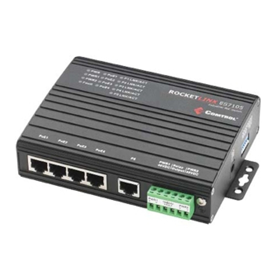 Comtrol ROCKETLINX ES7105 Quick Installation Manual