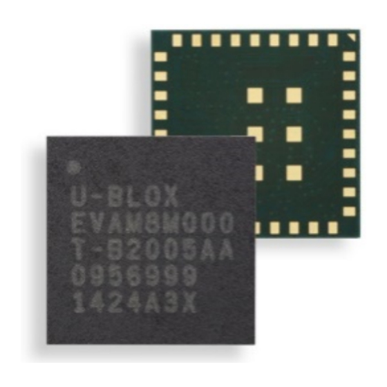 u-blox EVA-8M Series Hardware Integration Manual