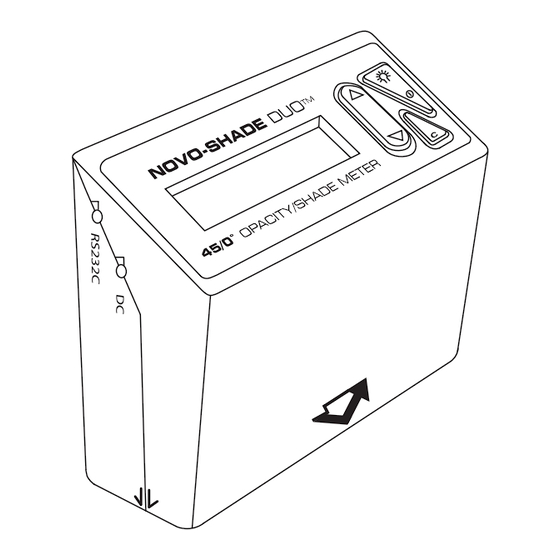 Rhopoint NOVO-SHADE DUO User Manual