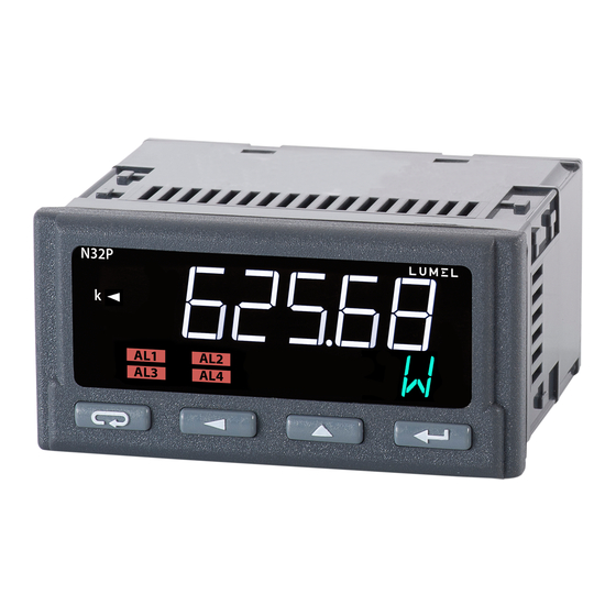 Lumel N32P Service Manual