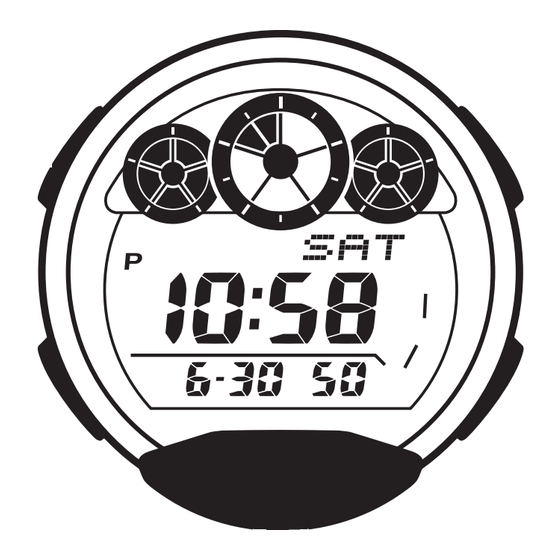 Casio W755D-1AV Operation Manual