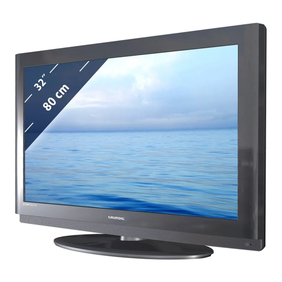 Grundig 26 XLC 3200 BA LCD TV Manuals