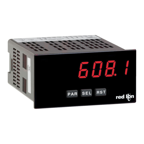 red lion PAX Lite PAXLCR Manual