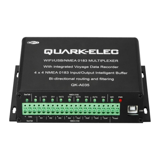 Quark-Elec QK-A035 Setup Manual