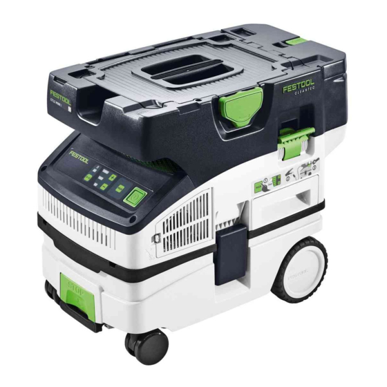 Festool CLEANTEC CTLC MINI I Original Instructions Manual