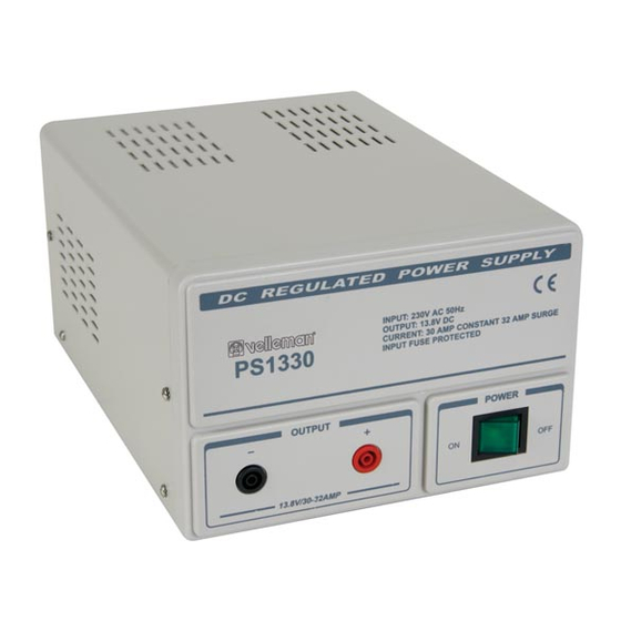 HQ Power Pro Power PS1330 Instructions