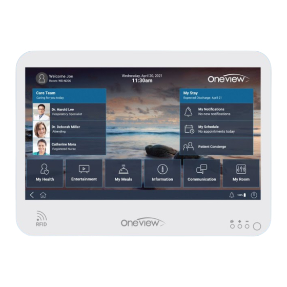 Oneview Healthcare OV2219 Manuals