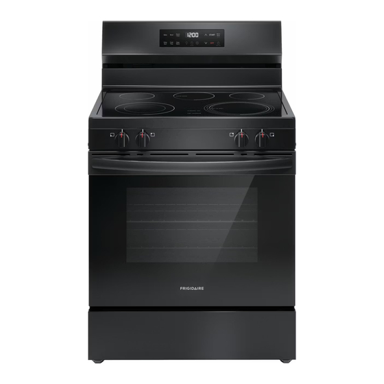 Frigidaire FCRE3062AB Use & Care Manual