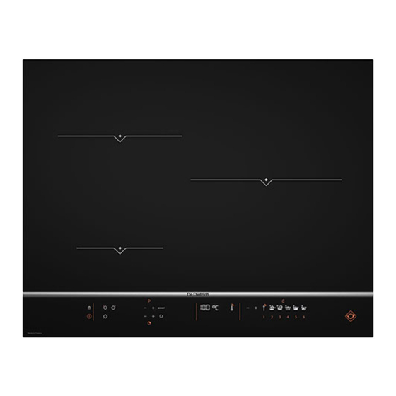 DeDietrich DPI7570XT User Manual