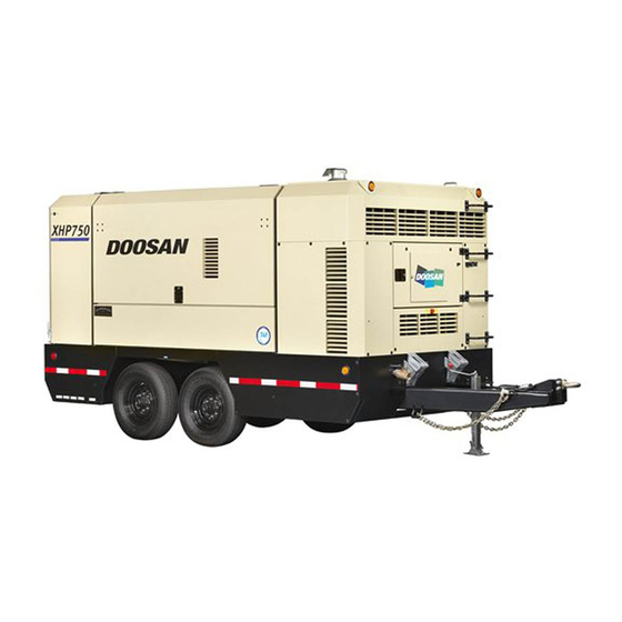 Doosan Ingersoll Rand XHP750WCU Operation & Maintenance Manual