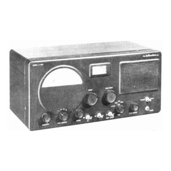 Hallicrafters S-40 B Manuals