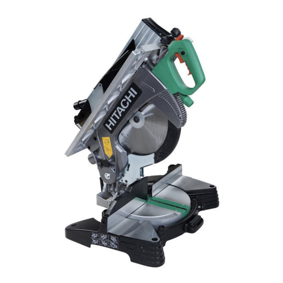 Hitachi Koki C 12YA Handling Instructions Manual
