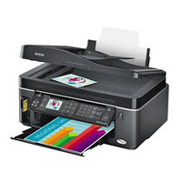 Epson Artisan 800 - All-in-One Printer Network Installation Manual