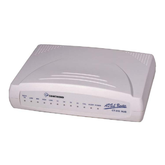 Comtrend Corporation CT-510 User Manual