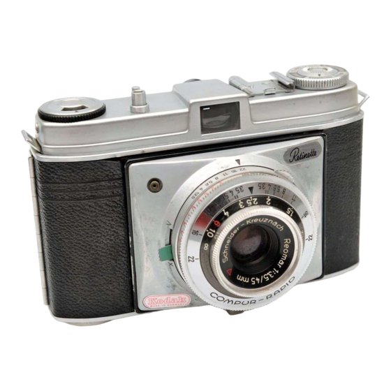 Kodak Retinette How To Use Manual
