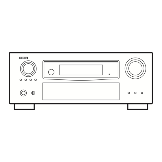 Denon AVR-3310CI Service Manual