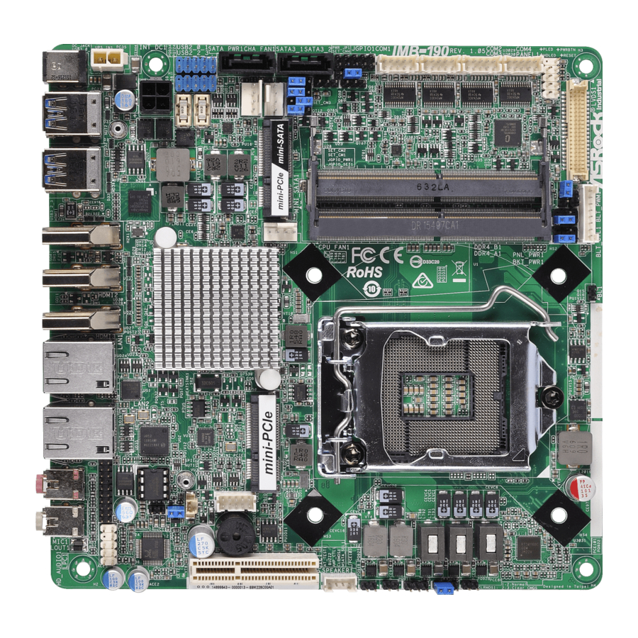 ASROCK IMB-190 User Manual