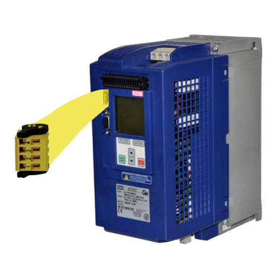 KEB COMBIVERT G6 Safety Manual
