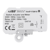 HomeMatic HmIP-FSM16 Installation Instruction