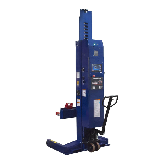 Challenger Lifts CLHM-140 Installation, Operation & Maintenance Manual