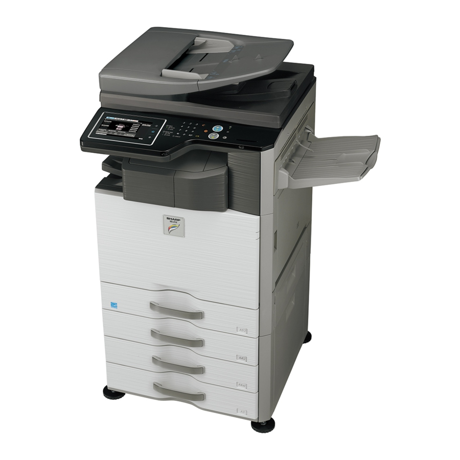 Sharp MX-2314N Multifunction Printer Manuals