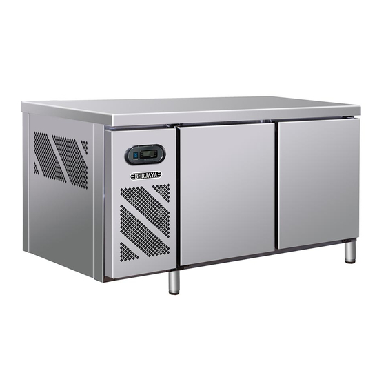BERJAYA BS 2DC4/Z Counter Chiller Manuals