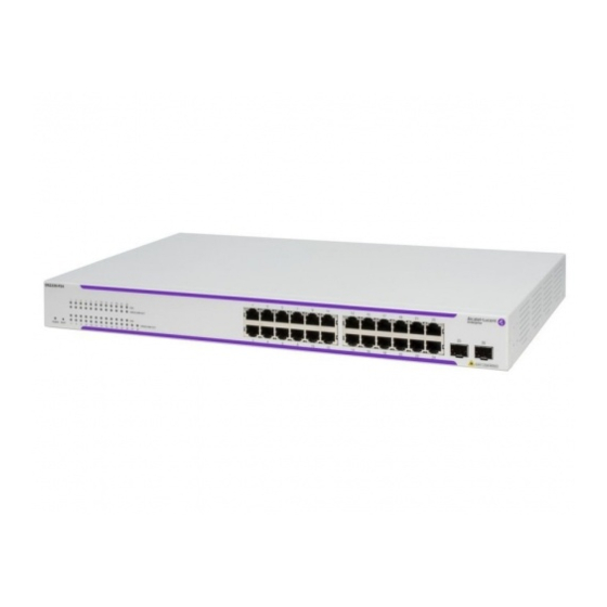 Alcatel-Lucent OmniSwitch 2220 Hardware Manual