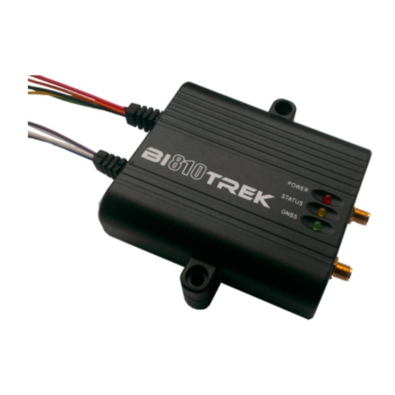 BITREK BI-810 TREK Operating Manual