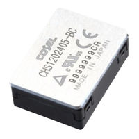 Cosel CHS80483R3 Instruction Manual