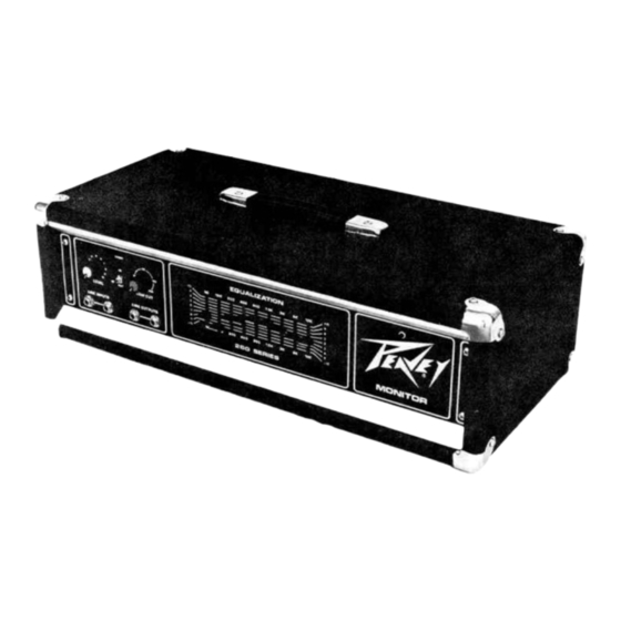 Peavey 260 Operating Manual
