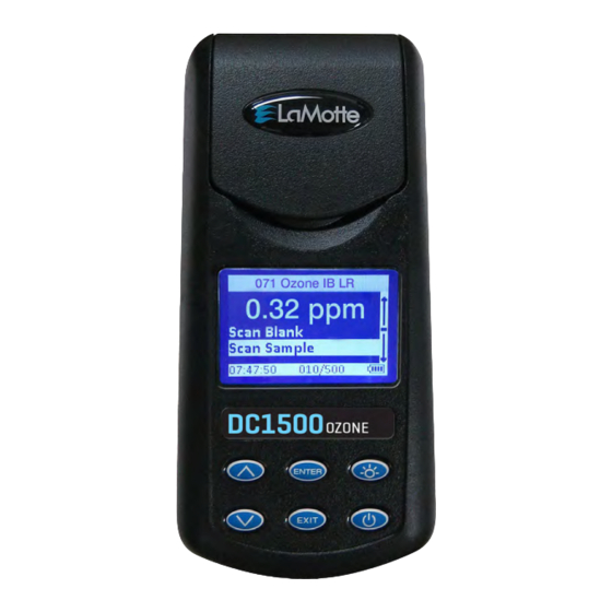 LaMotte DC1500 Manual