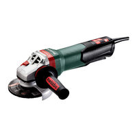 Metabo WPB 13-150 Quick DS Operating Instructions Manual