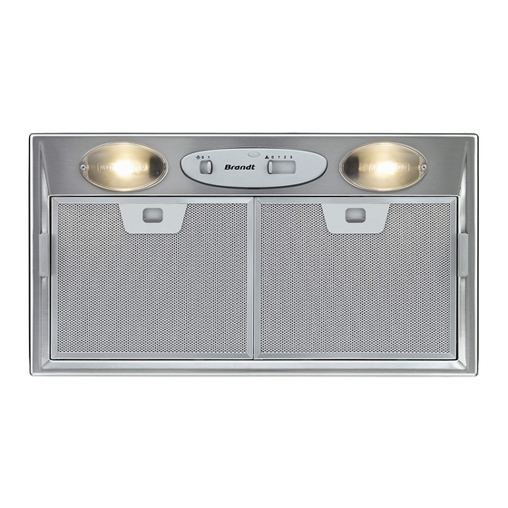 Brandt BHG6502X Instructions For Use And Installation