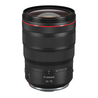 Canon RF 24-70mm F2.8 L IS USM Instructions Manual