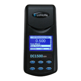 LaMotte DC1500 Manual