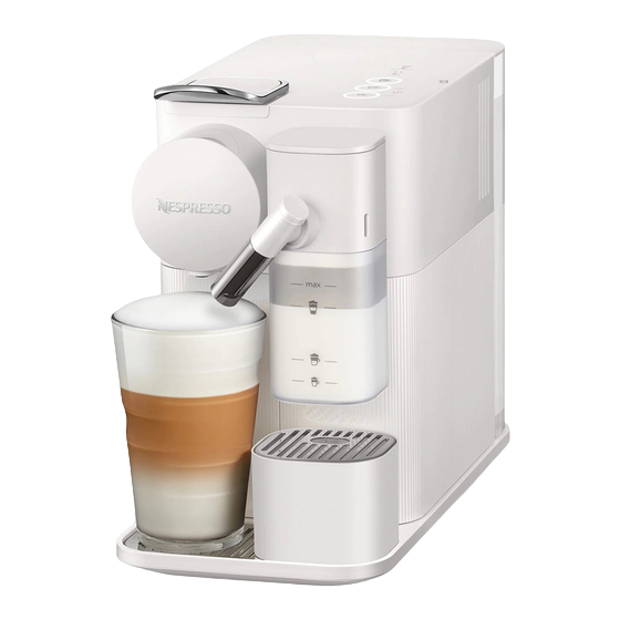DèLonghi Nespresso LATTISSIMA ONE MY MACHINE EN640 B Series User Manual