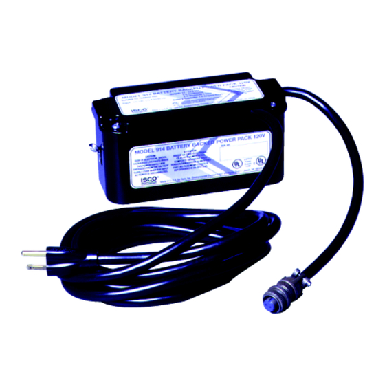 Teledyne Battery-Backed Power Supply Installation And Operation Manual