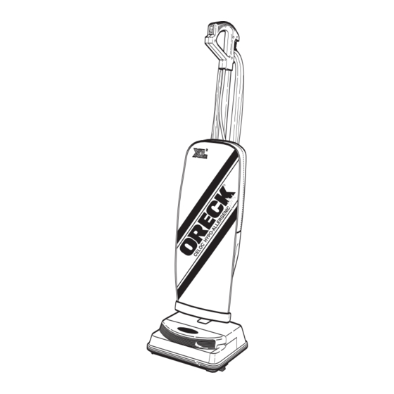 Oreck SIMPLY AMAZING U4080H2 User Manual