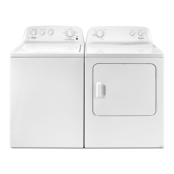 Whirlpool WTW4616FW Use And Care Manual