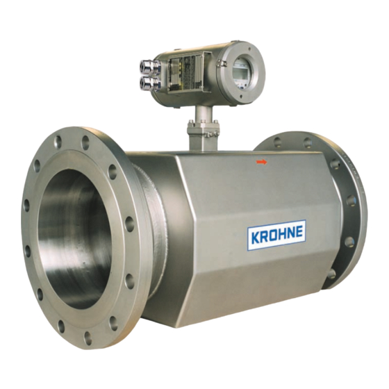 KROHNE Altosonic III Installation And Operating Instructions Manual