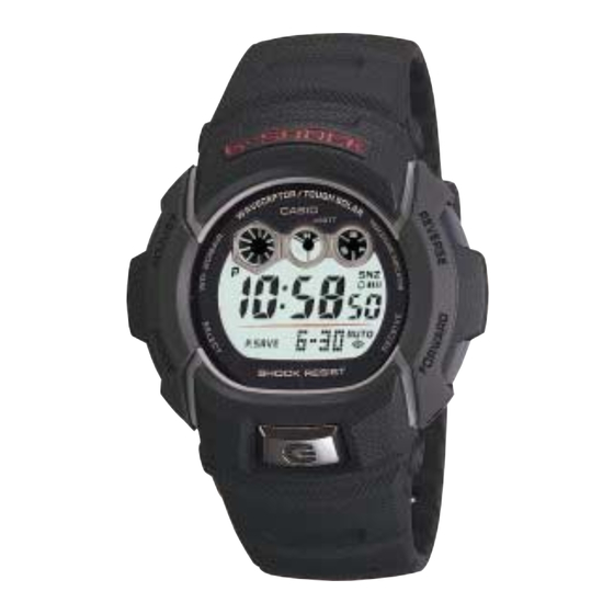 Casio GW-002J Service Manual & Parts List
