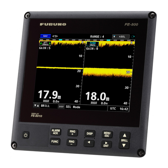 Furuno FE-800 Installation Manual
