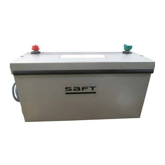 Saft 1606-1 Maintenance Manual