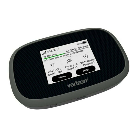 Novatel Jetpack MiFi 8800L Quick Start Manual