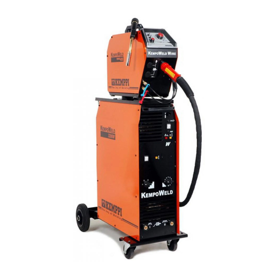 Kemppi KEMPOWELD 3200 Operation Instructions Manual