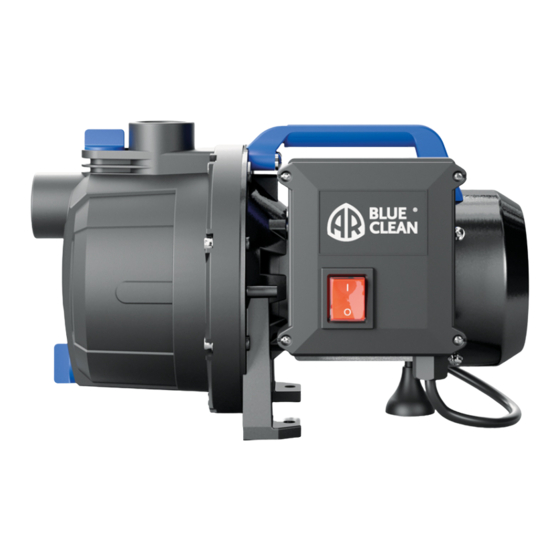Blue Clean ARGP600P Manual