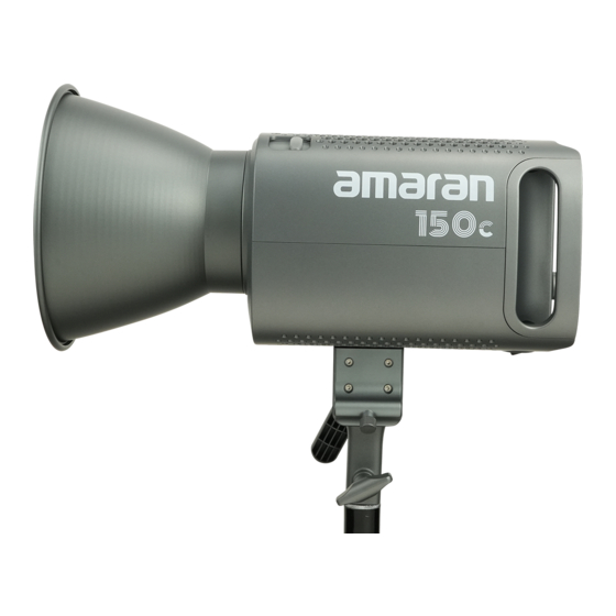 Aputure amaran 150c Product Manual